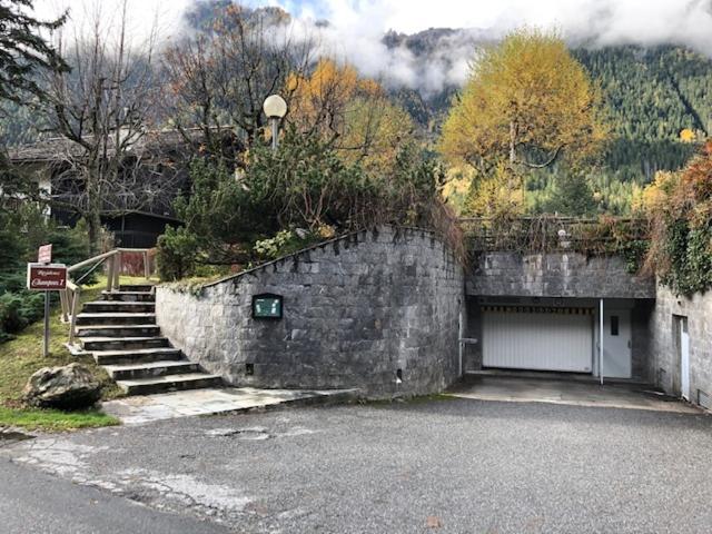 Studio Au Calme Avec Jardin Et Vue Mont-Blanc Chamonix Exteriör bild